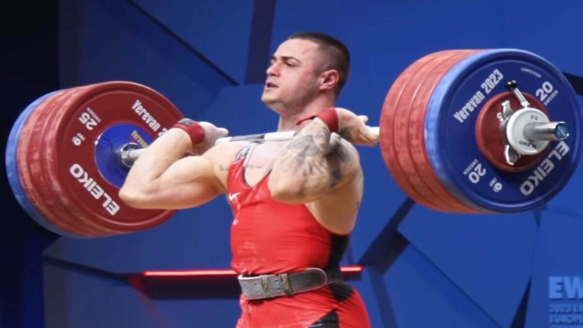 Karlos Nasar World Record Clean & Jerk April 2023