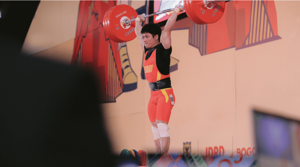 Li Fabin Clean & Jerk World Record 2022 Worlds