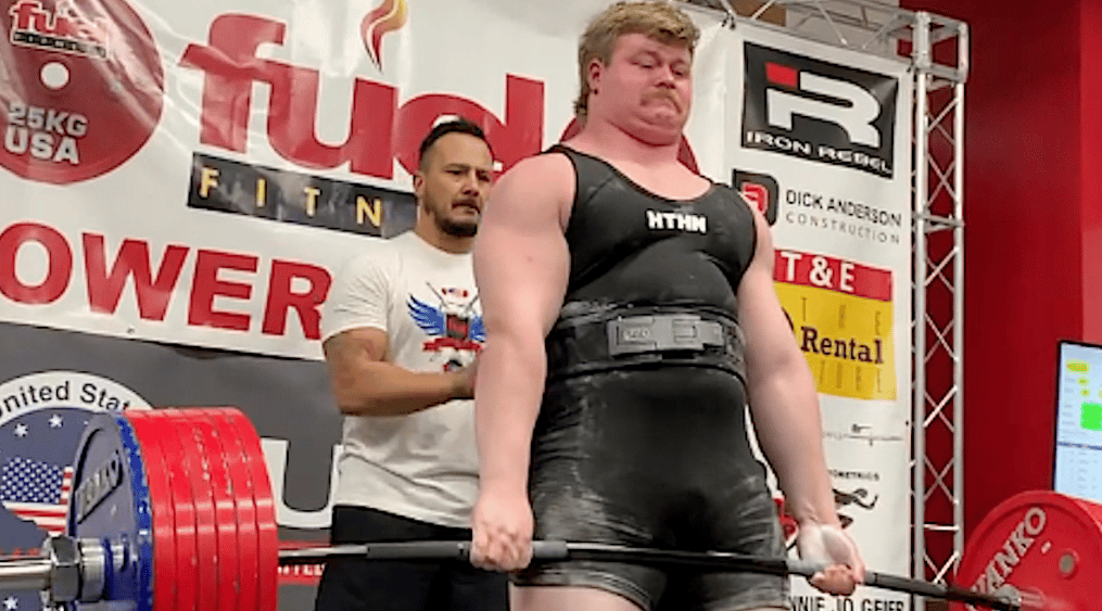 Max Shethar with WR Teen 18-19 Division deadlift in June 2022
