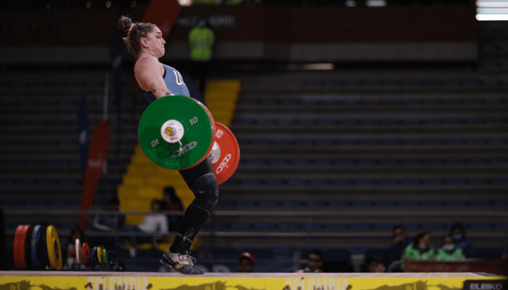 Mattie Rogers Clean & Jerk Record Pan-Ams