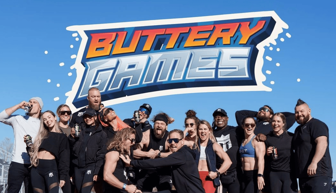 Buttery Games roster picture/posing together