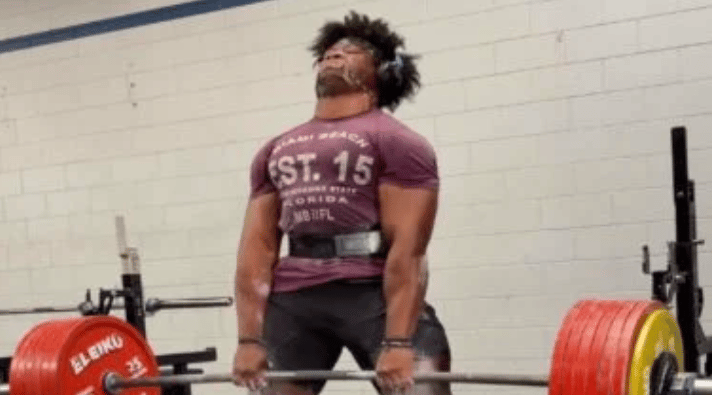 Jalen Faulk 783-Pound Deadlift