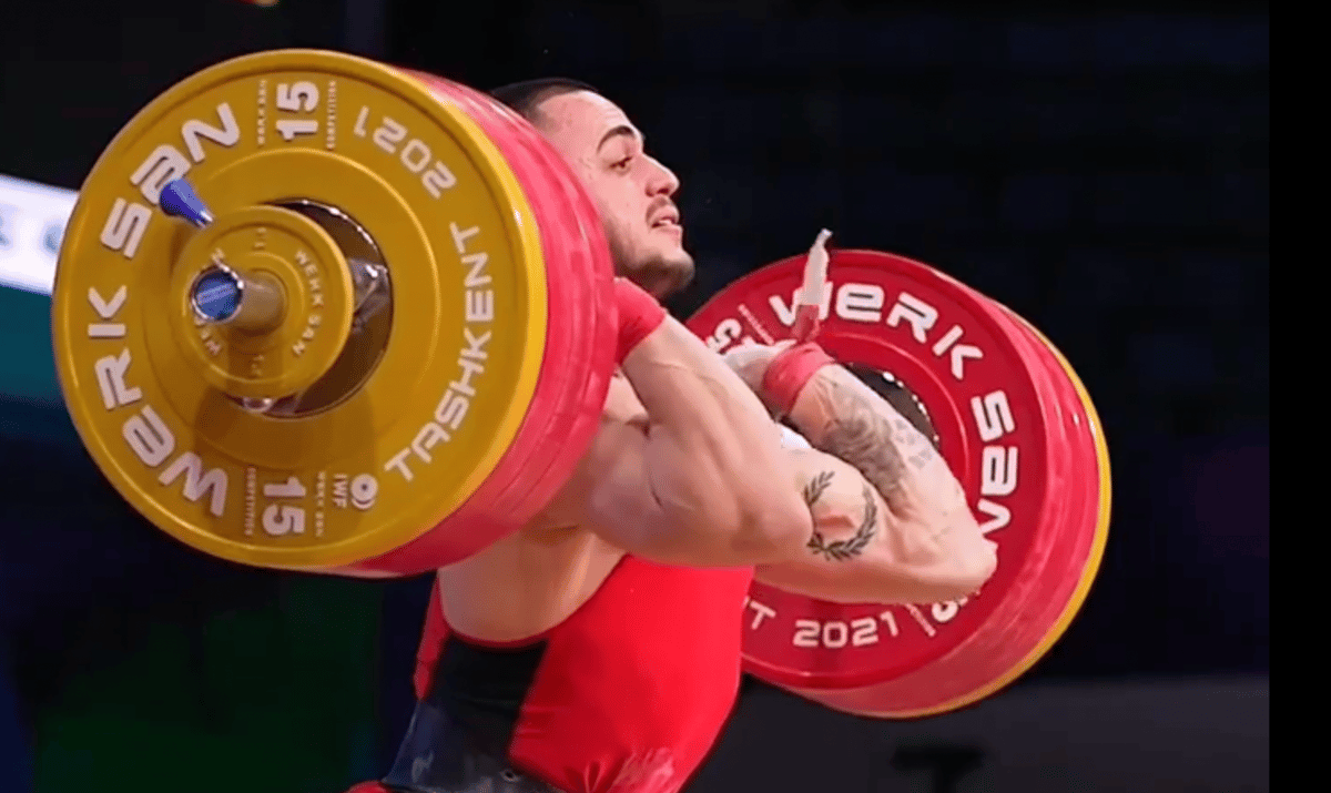 Karlos Nasar midst Junior World Record May 2022