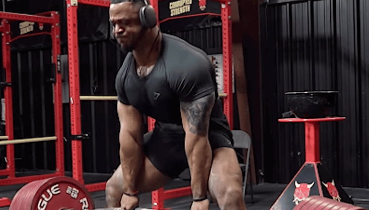 Jamal Browner deadlift December 2022