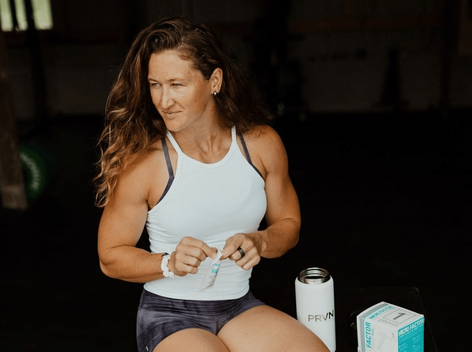 Tia-Clair Toomey sitting 