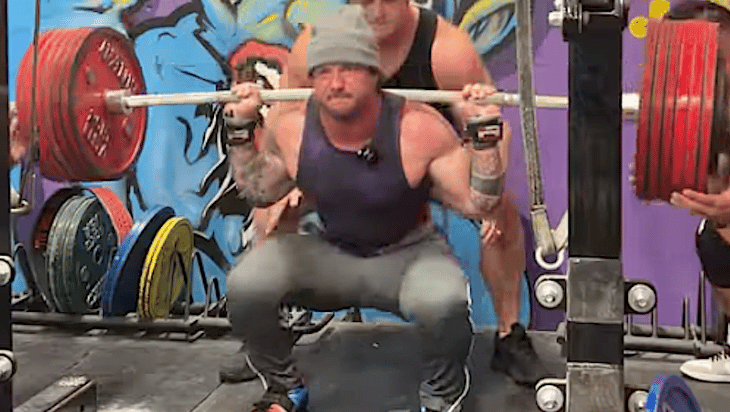 John Haack PR competition squat