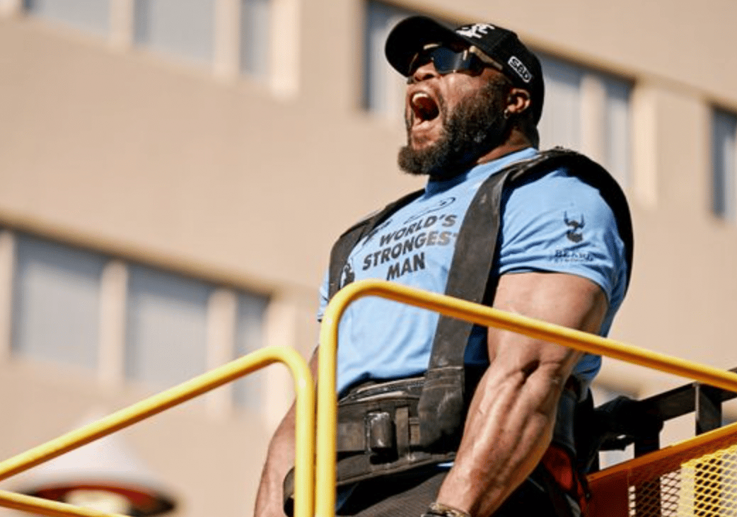 Mark Felix during the Wrecking Ball Hold at the 2022 WSM