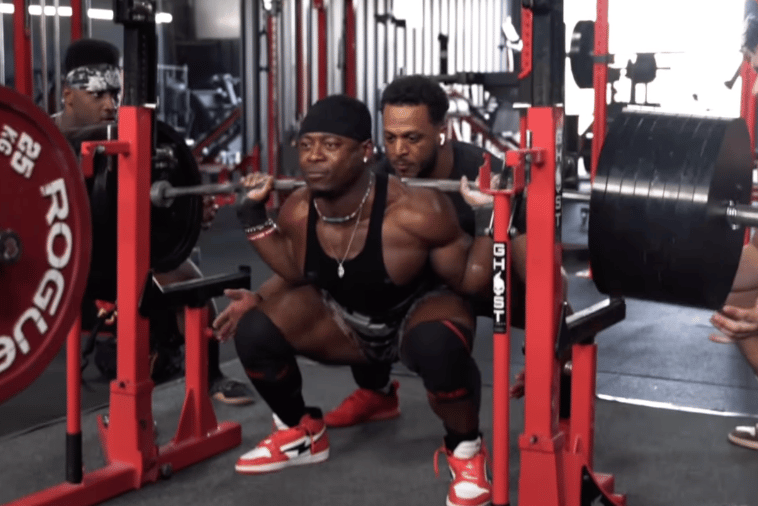 Russel Orhii squat PR October 2022