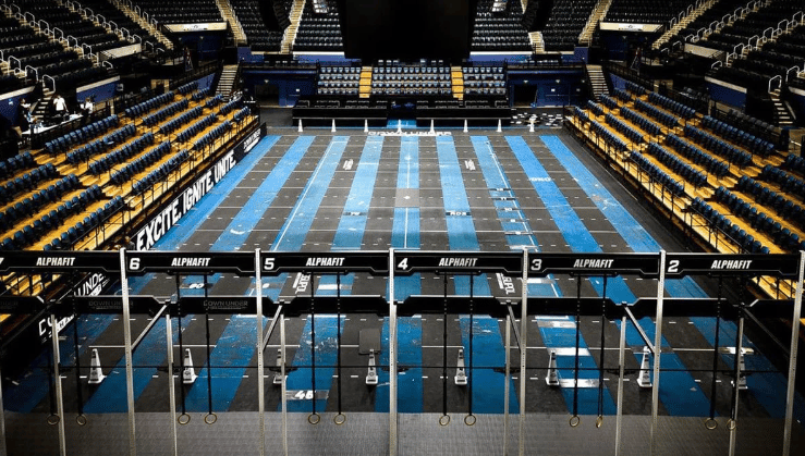 CrossFit Down Under 2022 performance area